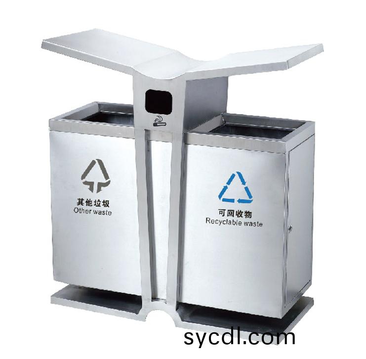 日炤不鏽鋼垃圾桶，濰(wei)坊分類菓(guo)皮箱