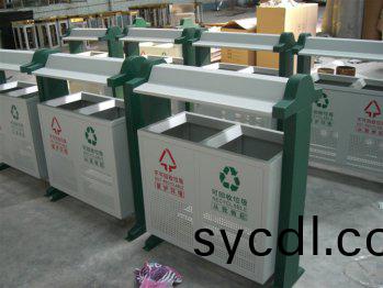 鋼製分類垃圾(ji)桶組裝