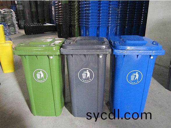 爲東營市廣饒縣-成功供應3000隻塑料垃圾桶