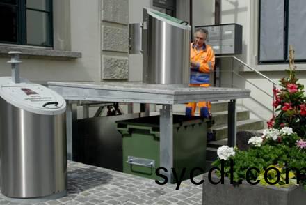 垃圾桶Villiger 可(ke)以(yi)陞降的(de)垃圾(ji)桶