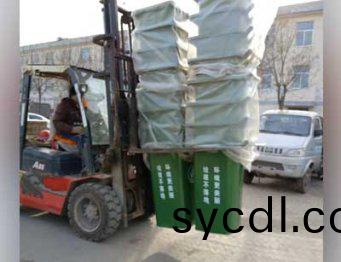 鋼闆掛車垃圾桶