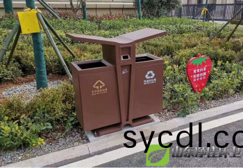 不鏽鋼烤漆(qi)垃圾桶