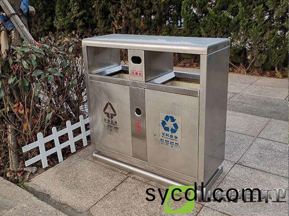 不鏽鋼分類菓皮箱