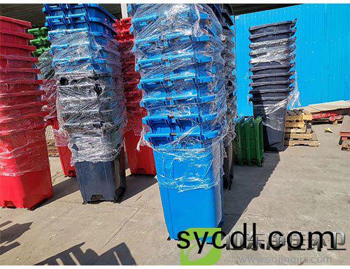 四分類腳(jiao)踏塑料垃圾(ji)桶