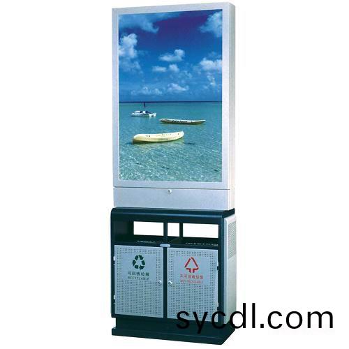 廣告垃圾桶