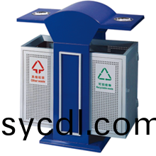 山東鋼(gang)製分(fen)類垃圾桶