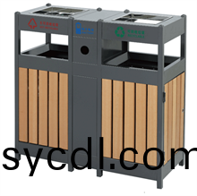 山東鋼木垃圾桶廠傢