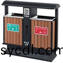 山東鋼木垃圾(ji)桶