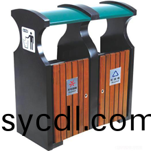 鋼木垃圾(ji)桶(tong)濰坊