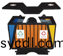 環保(bao)鋼木垃圾(ji)桶