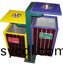 鋼木垃圾(ji)桶(tong)