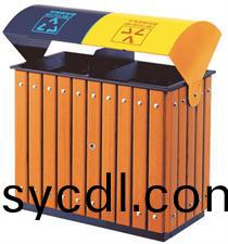 鋼木垃(la)圾(ji)桶廠