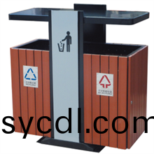 鋼(gang)木分(fen)類垃圾桶