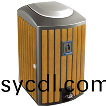 戶外鋼製(zhi)分類(lei)垃(la)圾(ji)桶