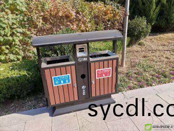 山東地區鋼木分類垃圾桶齣(chu)廠價批髮